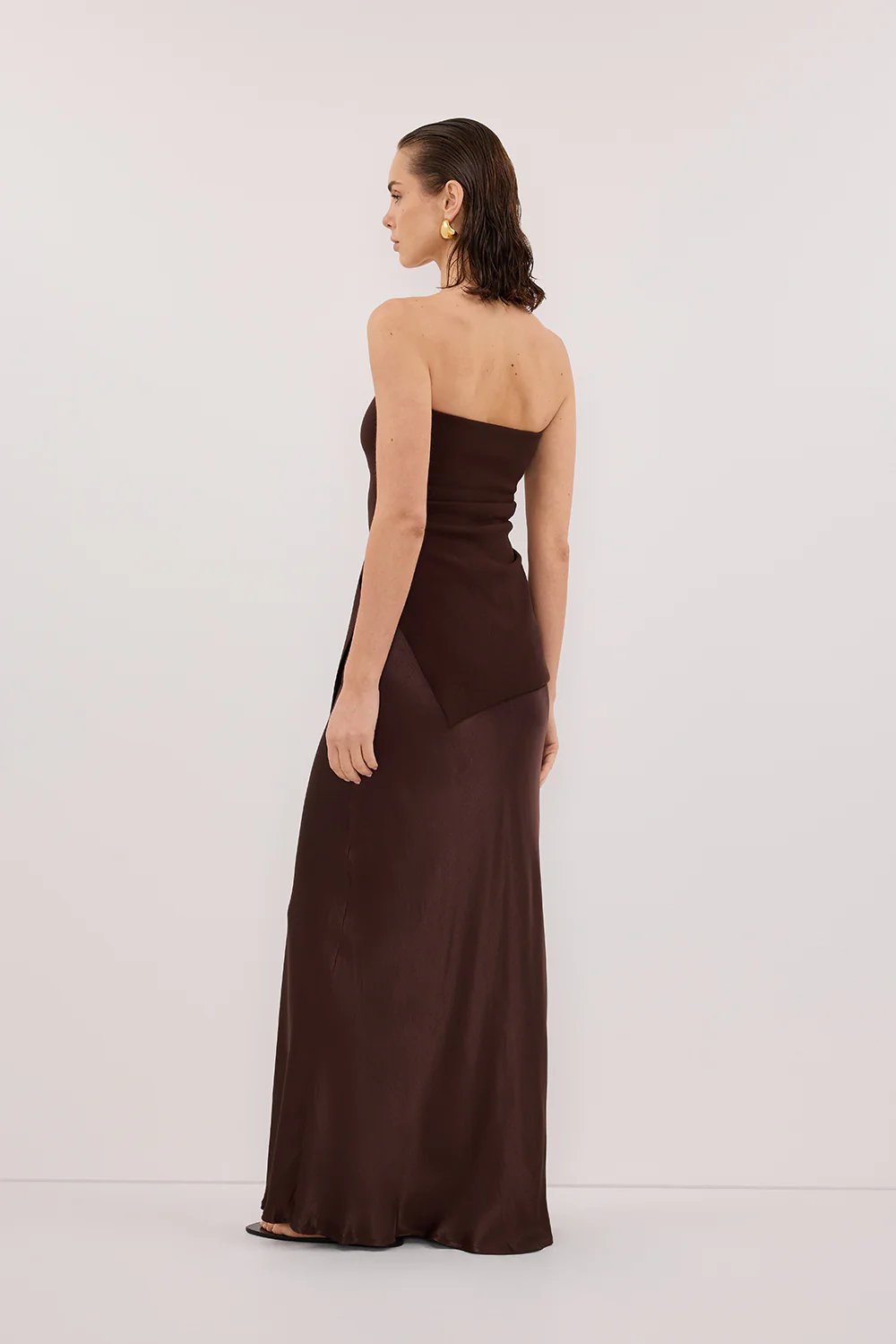 LUKE CHOC LONGLINE BANDEAU TOP - Image 4