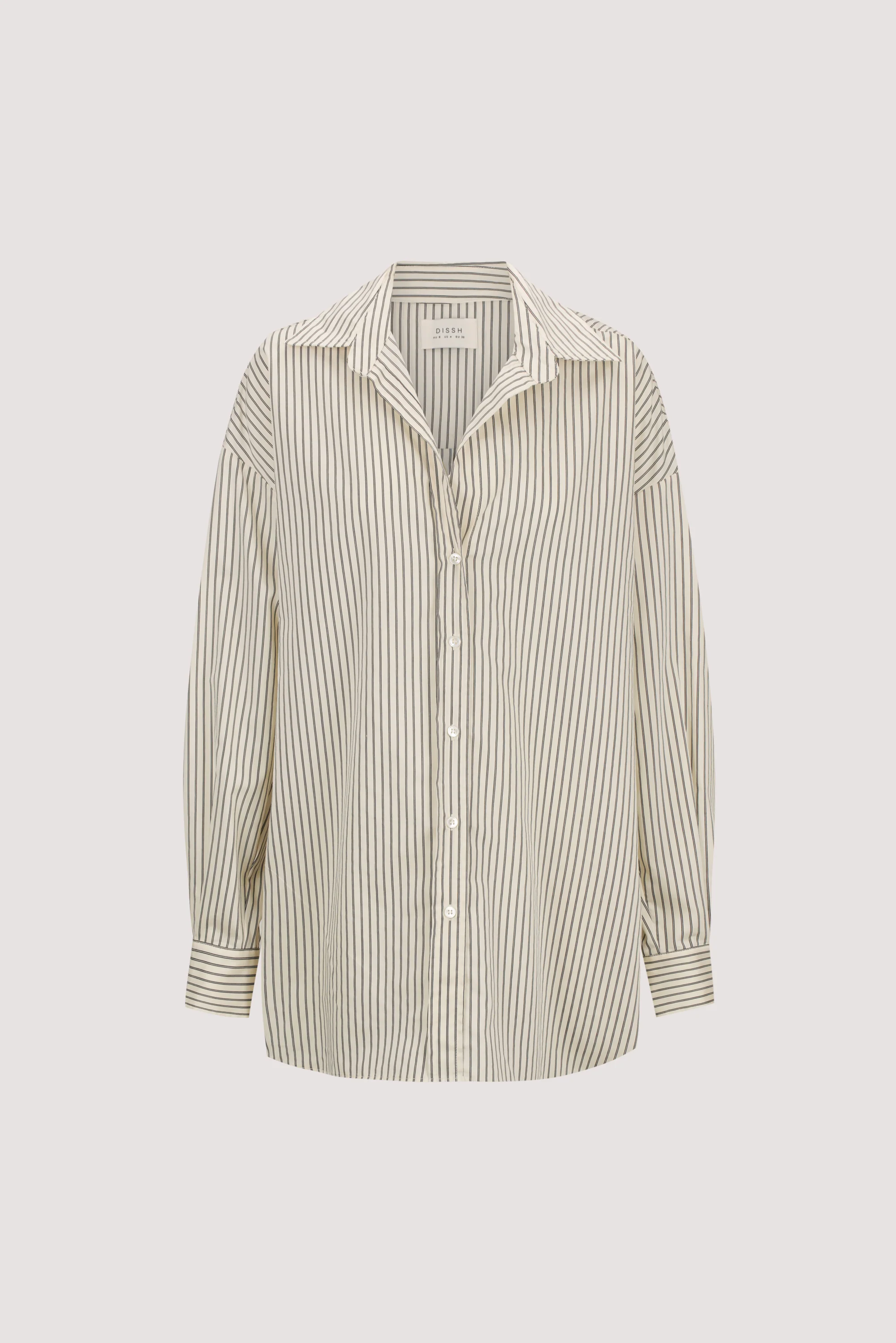 PALMA CREAM OVERSIZED SILK BLEND SHIRT - Image 8