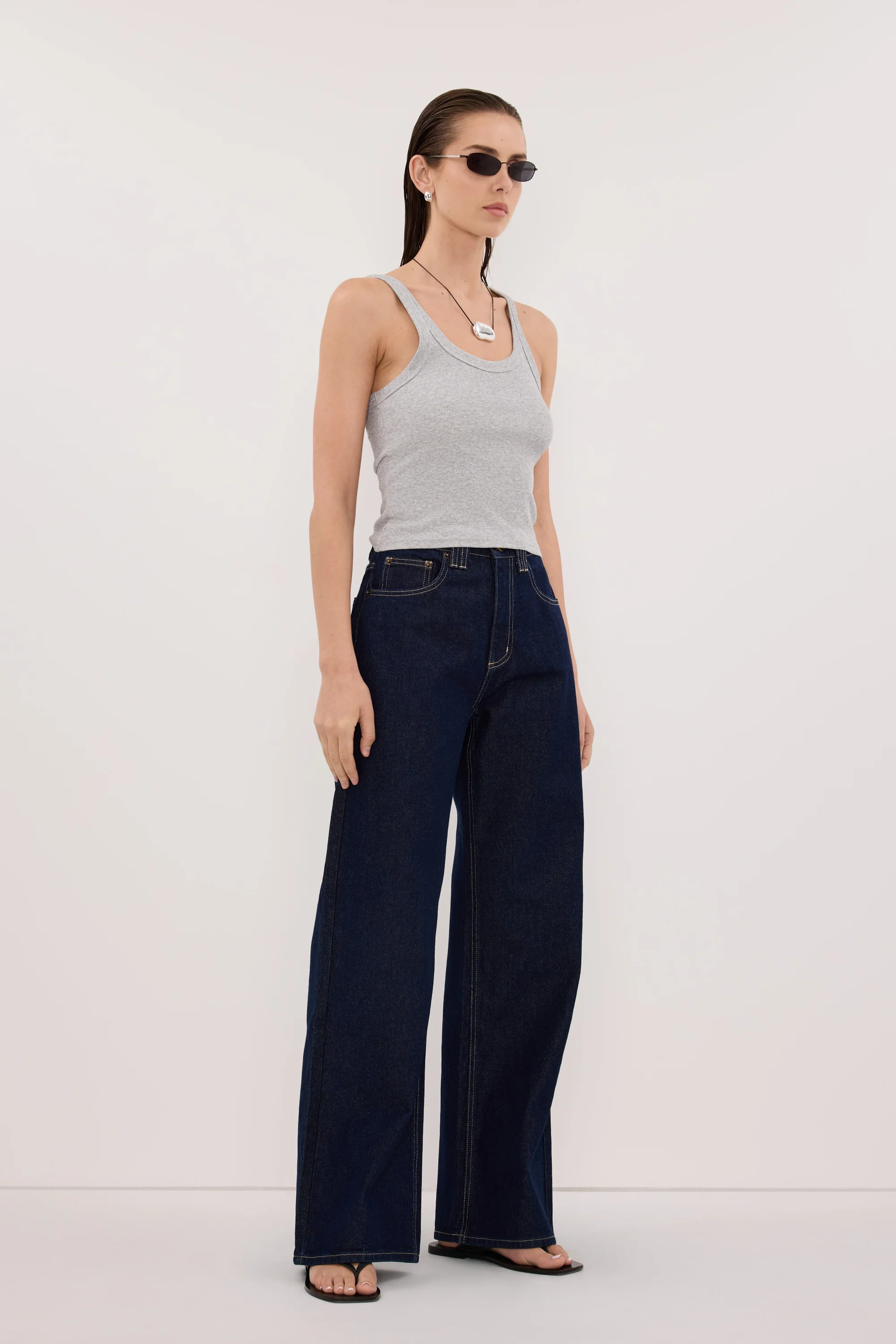 REAGAN 2.0 INDIGO SLOUCHY JEAN - Image 3